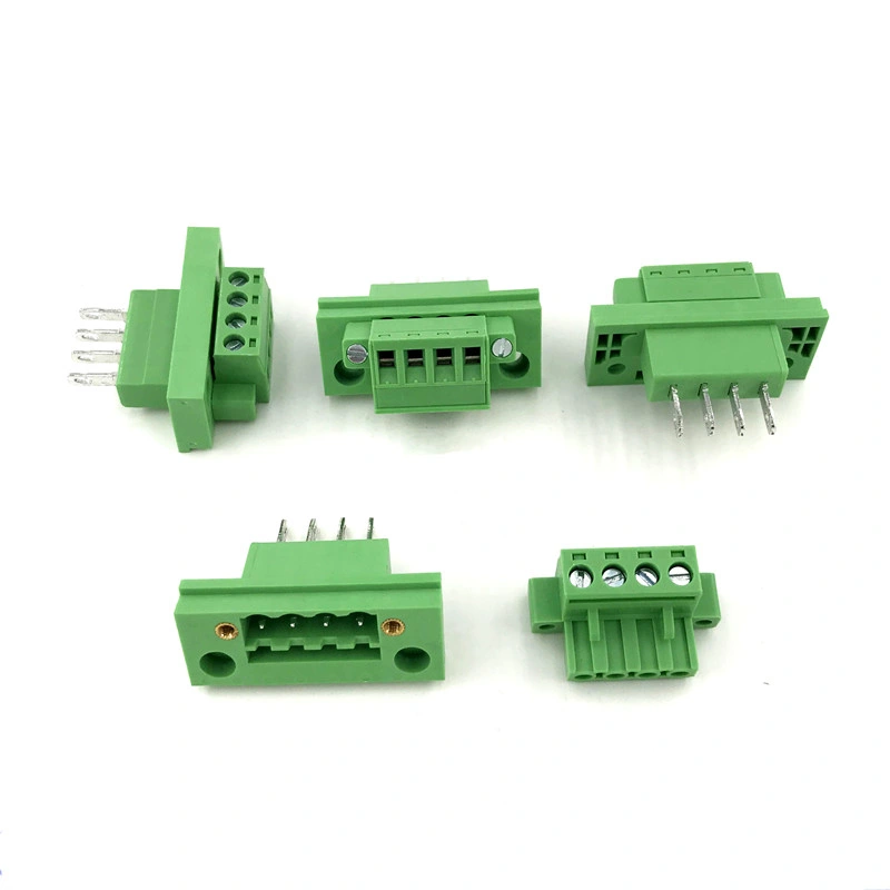 5.0mm Pitch PCB Screw Mount Terminal Block Connector 8A 250V