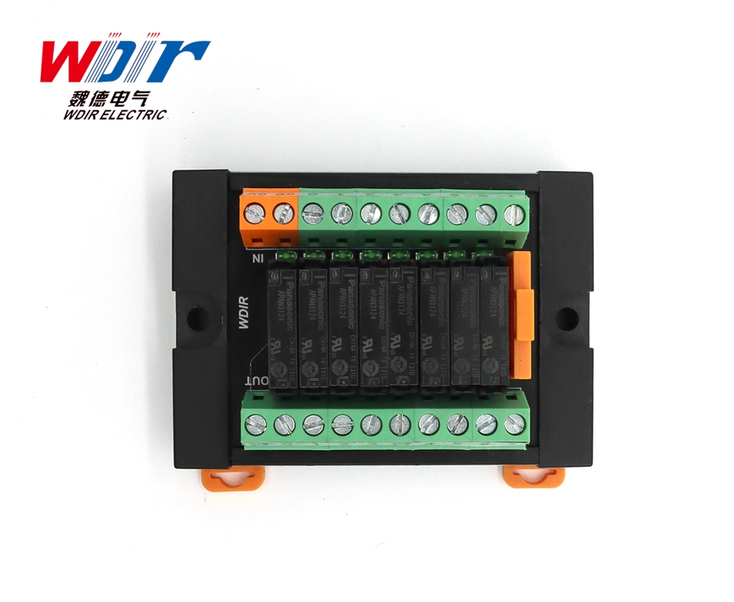 Pluggable Relay Module Customizable Omrom Compact Module Screw PCB Terminal