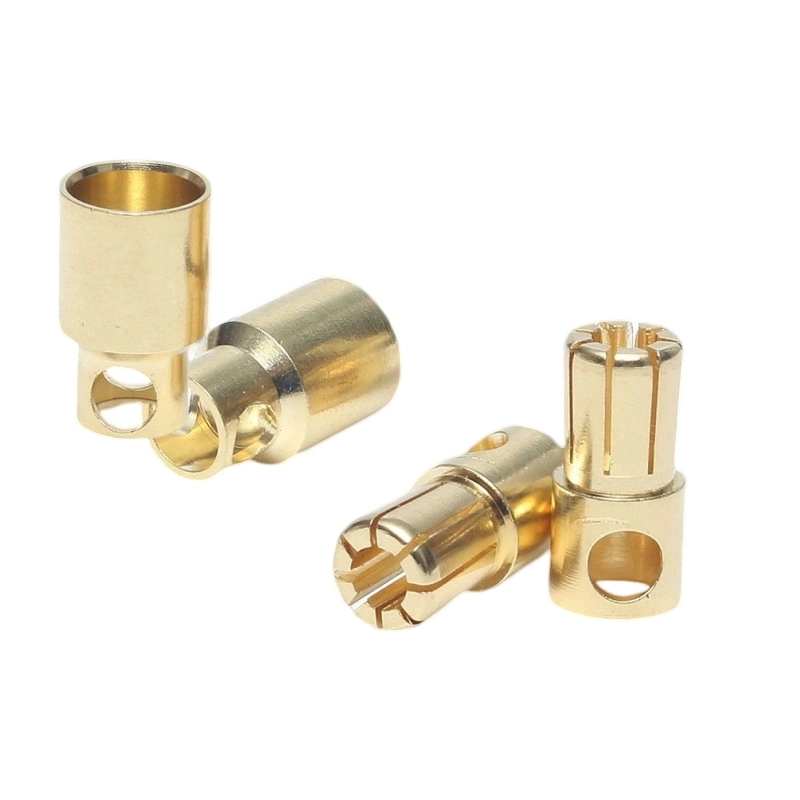 Gold Bullet 8mm Connector for RC Battery ESC Motor Plug