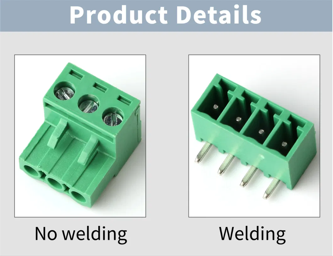 Coloured PCB Wiring Screw Terminal Block Connector Right Angle Pack of 20set Terminal Block