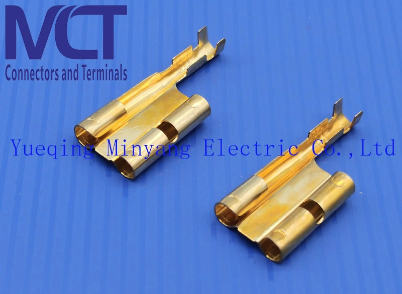 3 Way Brass 3.5mm Motorcycle Wiring Bullet Socket Terminals