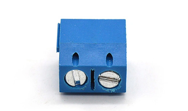 Blue Black Green 5mm Pitch 2 Pin 2 Way PCB Screw Terminal Block Connector Kf301-2p