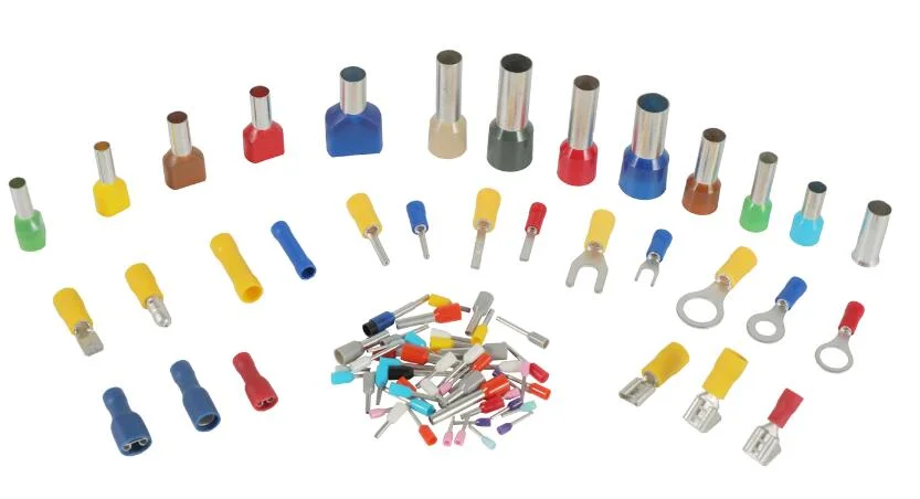 Chinese Manufacture PVC Insulated Male Tab Crimp Terminals