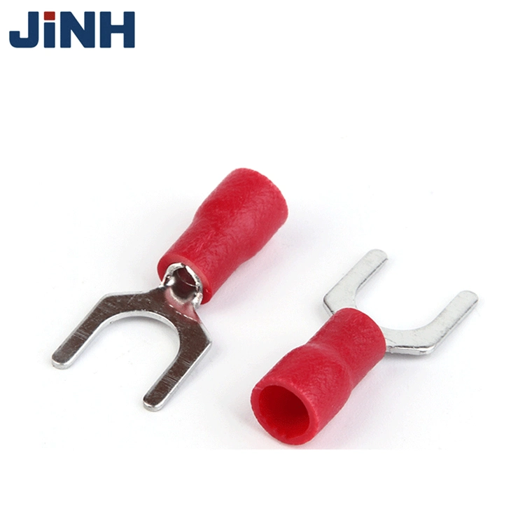 Copper Spade Terminal Fork Type Cable Electrical Terminal