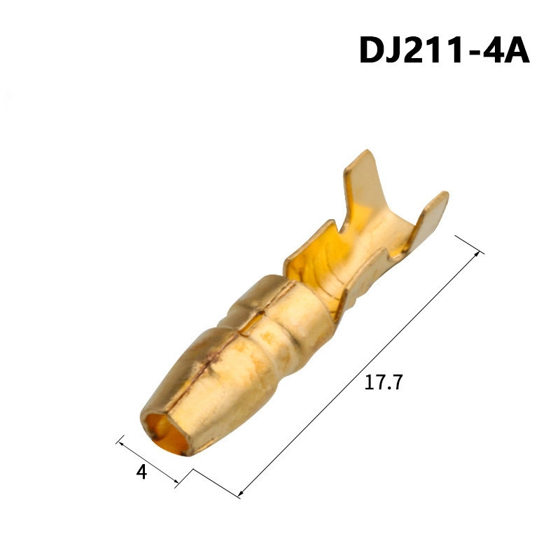 4.0 Bullet Terminal Male and Female Cable Wiring Harness Pair Connector Plug-in Terminal Pluggable Wire Pair Connector Pair Plug-in Connector