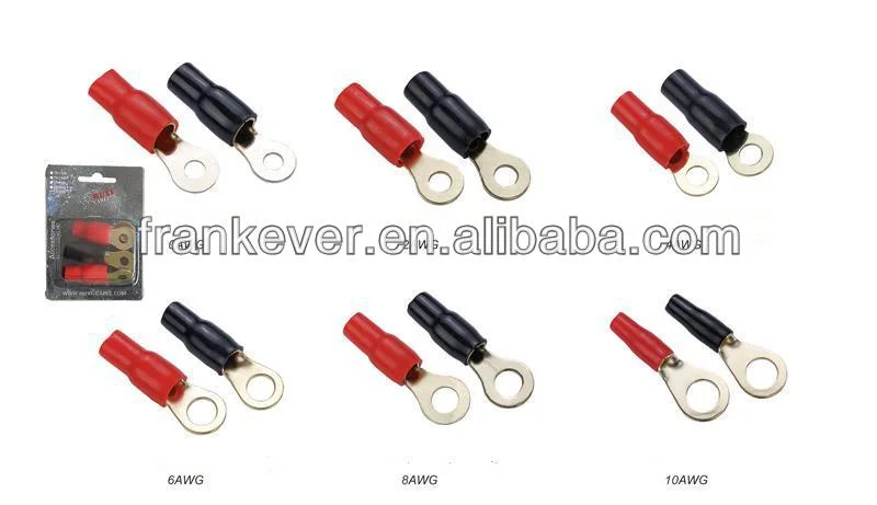 Ring Terminal Cable Crimp Terminal Connector Lug for Car Battery