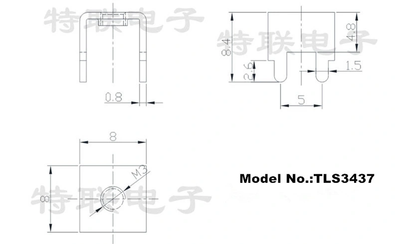 High Current Press Fit Power Element PCB Connector Terminal Screw Full Pin Plate Wire Connector for PCB