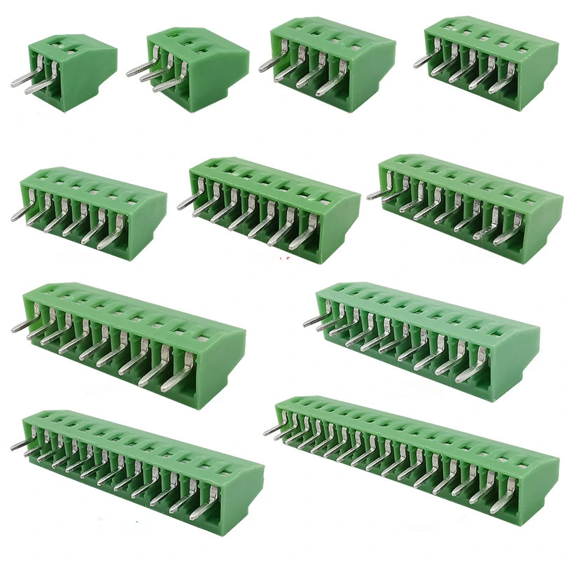 5.0mm Pitch PCB Screw Mount Terminal Block Connector 8A 250V