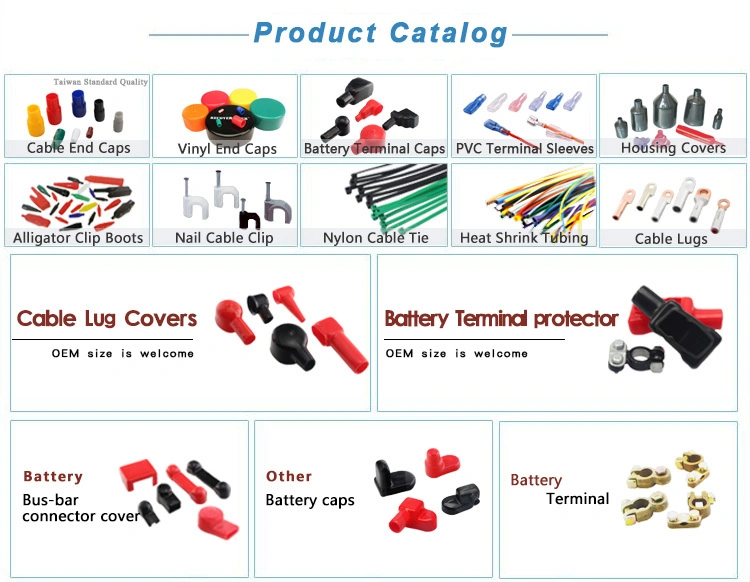 PVC Connector Terminal Insulation Sleeve for Female Bullet Terminal