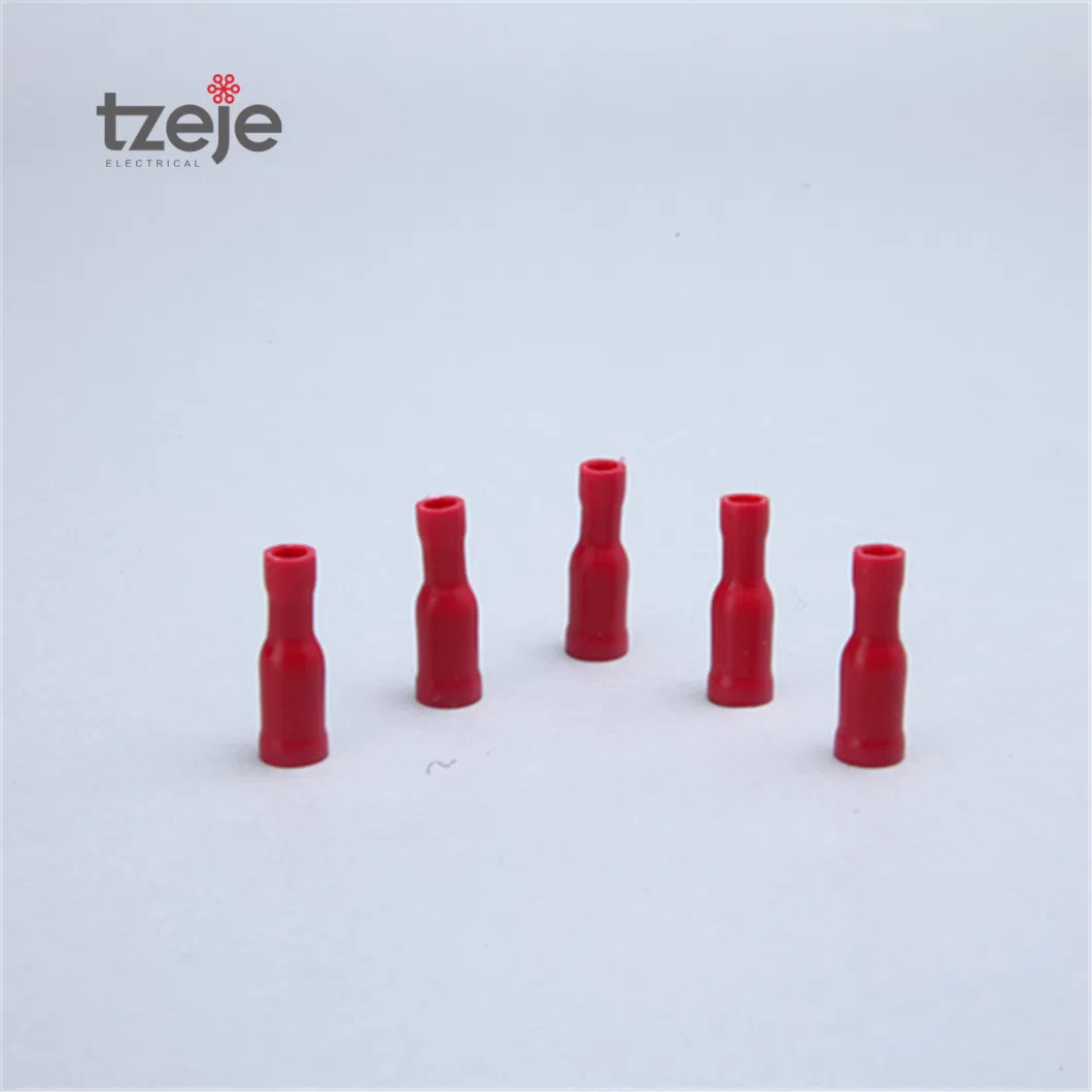 Bullet Shaped Female Insulation Joint Electrical Crimp Terminal Wire Connector AWG22-16 Frd