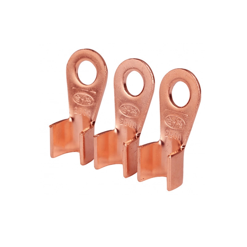 AWG Non Insulated Ring Copper Connector Lugs Ring Type Ot Terminals