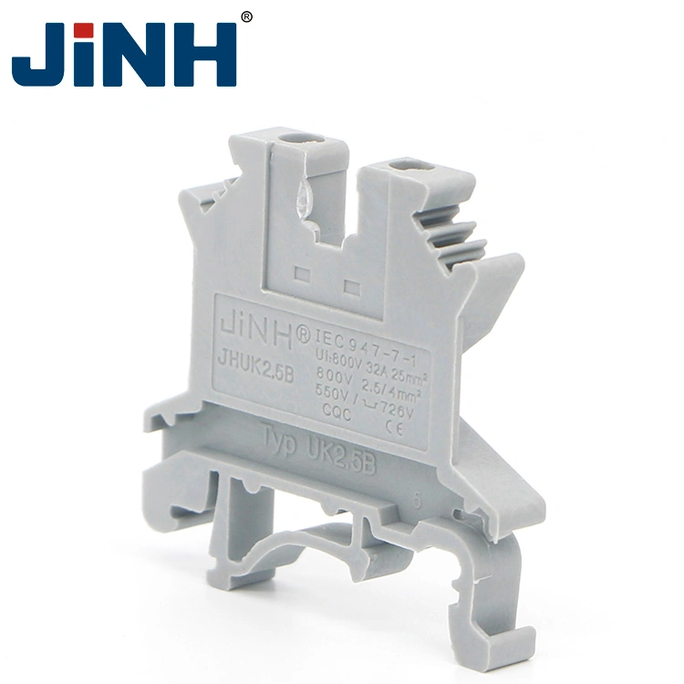 Universal Panel Mount Screw Terminal Block PCB DIN Rail Wiring Connector Terminals UK Series