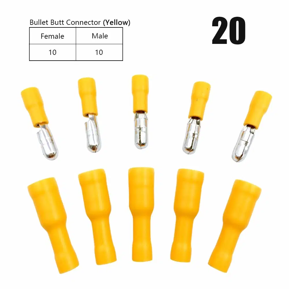 Hampool Factory Direct Electrical Automotive Insulated Wire Crimp Bullet Terminal Connectors