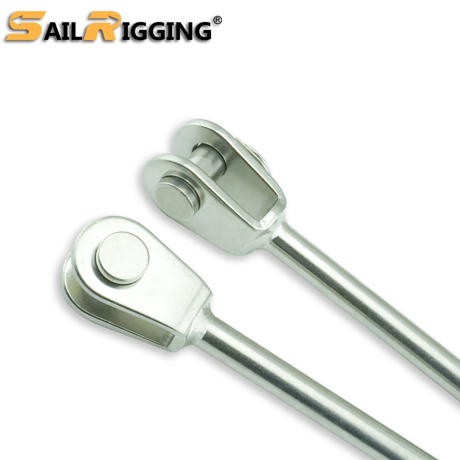 Stainless Steel Welded Fork-Fork Swaged Turnbuckle Cable Terminal