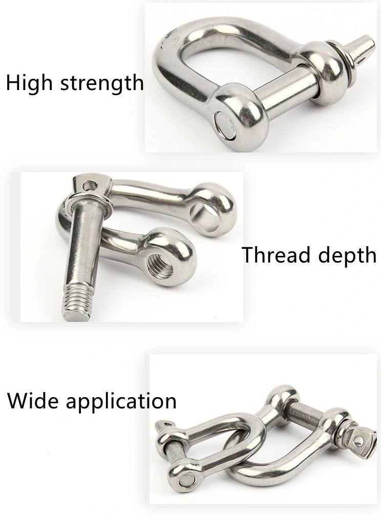 Stainless Steel Rigging Hardware Shackles/Turnbuckles/Wire Rope Clips/Thimbles/Eyebolts/Ringnuts/Snap Hooks/Quick Link/Hinge/Swage Terminal/Stud Various Riggi