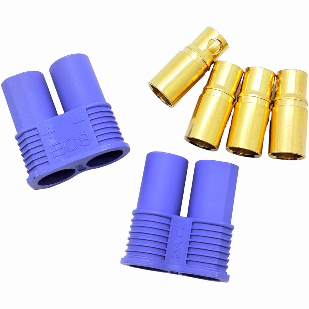 Gold-Plated Plug Ec8 Ec5 Ec3 Connector for PCB Battery Connector