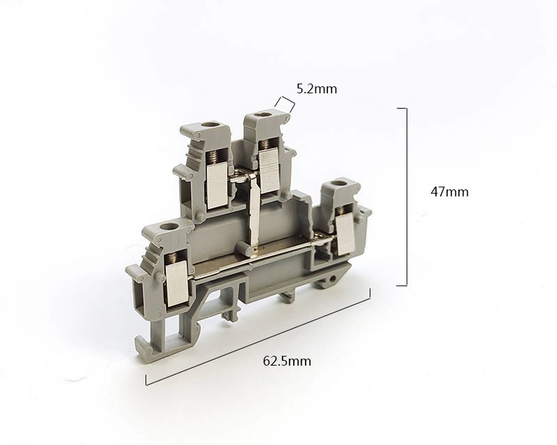 Double Layer up and Down Interconnection Connector Mbkkb2.5-PV Wiring Terminal