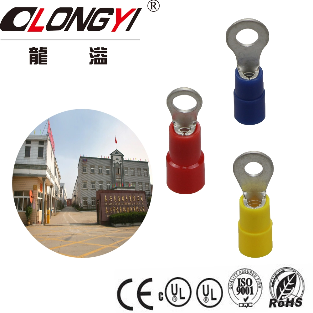 Longyi Non-Insulated Spade Type Crimp on Connectors Wire Terminal