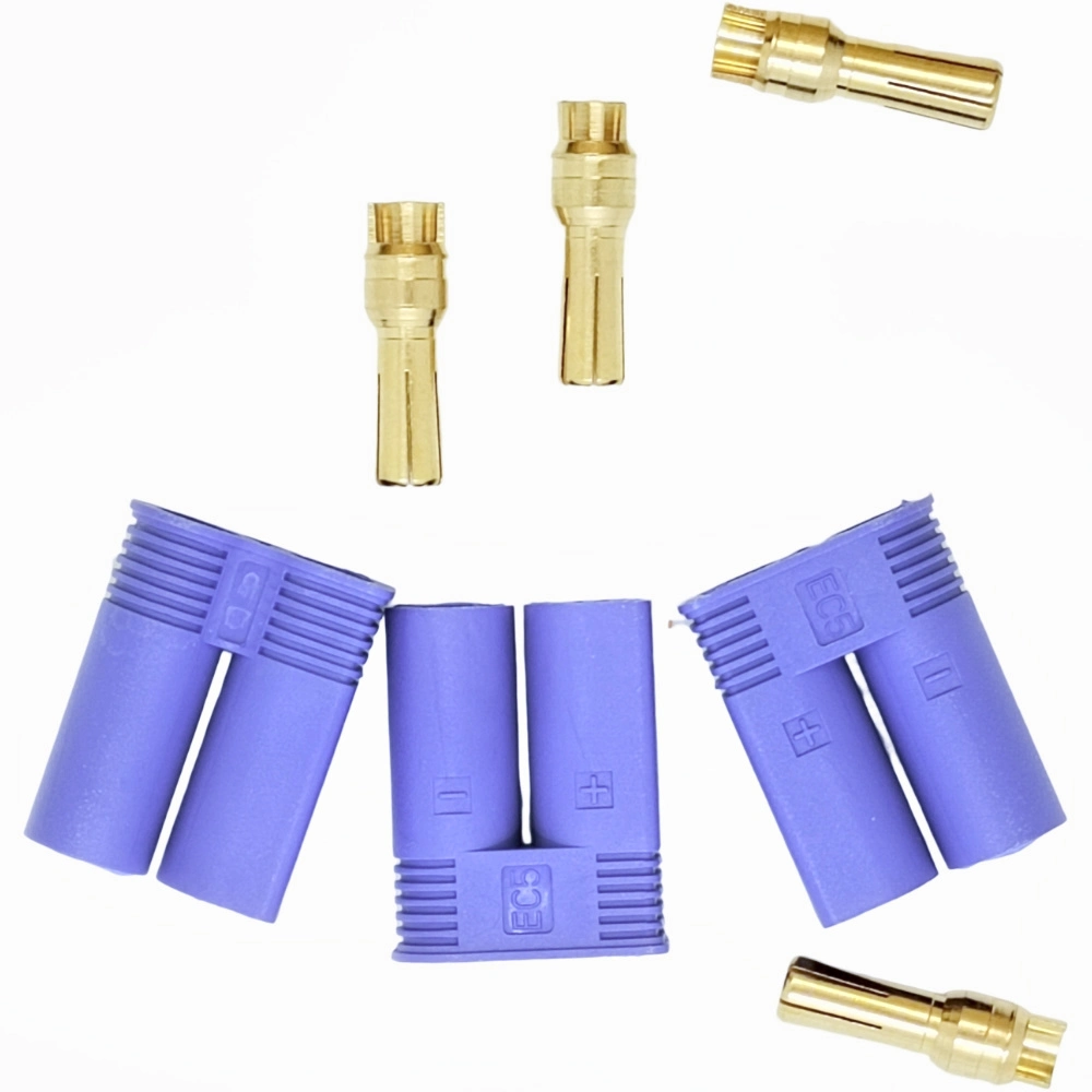 Gold-Plated Plug Ec8 Ec5 Ec3 Connector for PCB Battery Connector