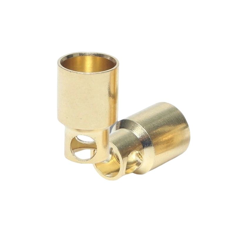 Gold-Plated 8.0mm 8mm Banana Plugs Bullet Male Female Connector