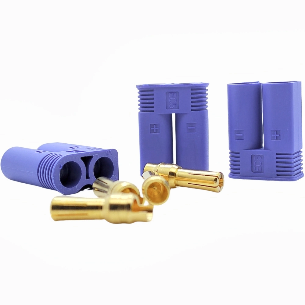 Gold-Plated Plug Ec8 Ec5 Ec3 Connector for PCB Battery Connector
