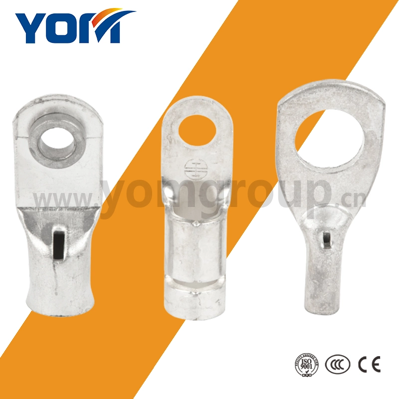 Yom High Quality Uninsulated Automotive Brass Ring Terminal Cable Lugs