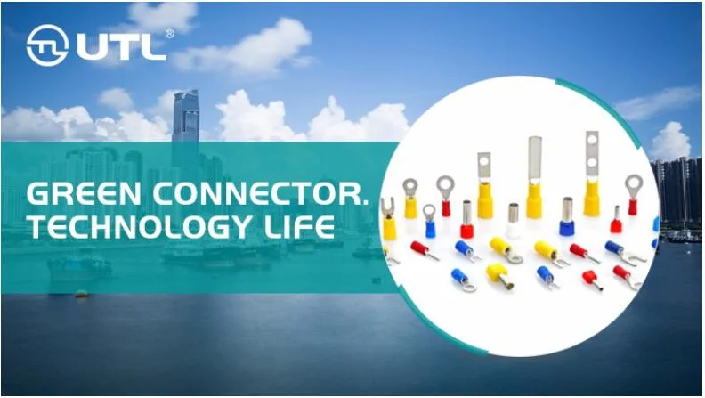 Terminals Electrical Cable Lugs Wire Termination Crimp Copper Round Ring Insulated Connector Terminal