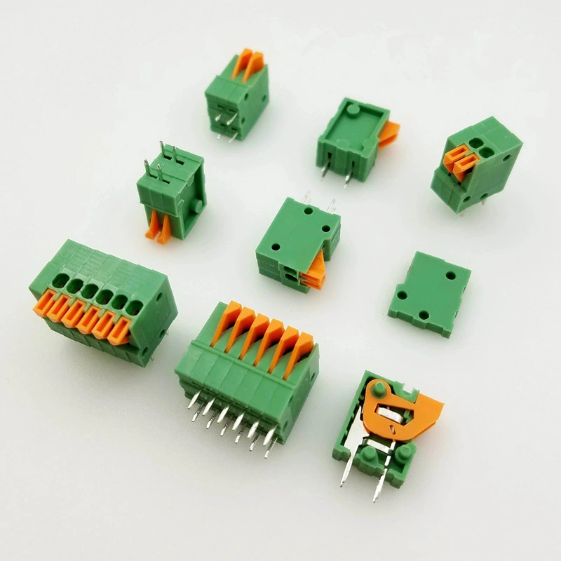 4-Way 4 Pole Pin PCB Mounting Screw Terminal Block Connector