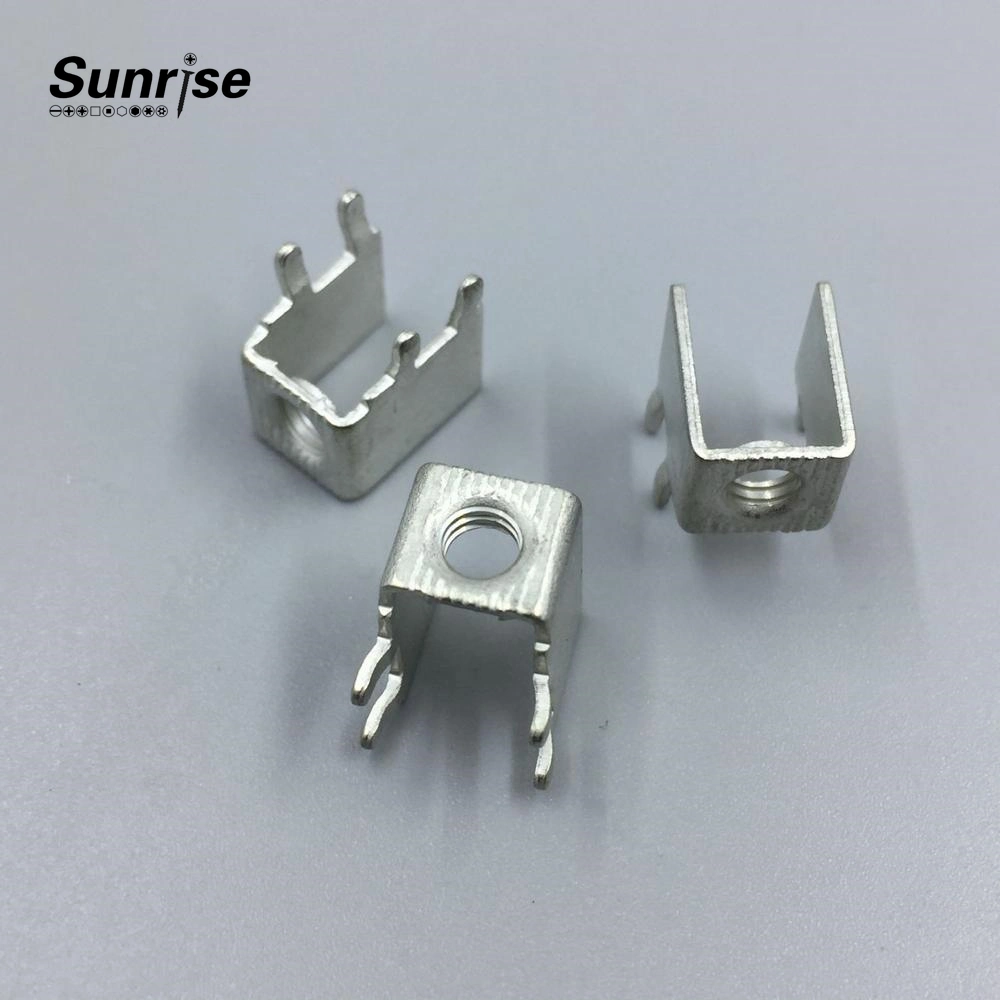 Factory Price Cable Metal Clamp Copper Terminal Screws with Terminal Cage for Electrical Quipment Block with Wiring Brass Earth Terminal Connector