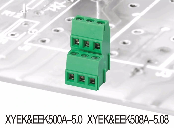 Xinya PCB Screw Terminal Block Double Row Connector 5.0/5.08mm