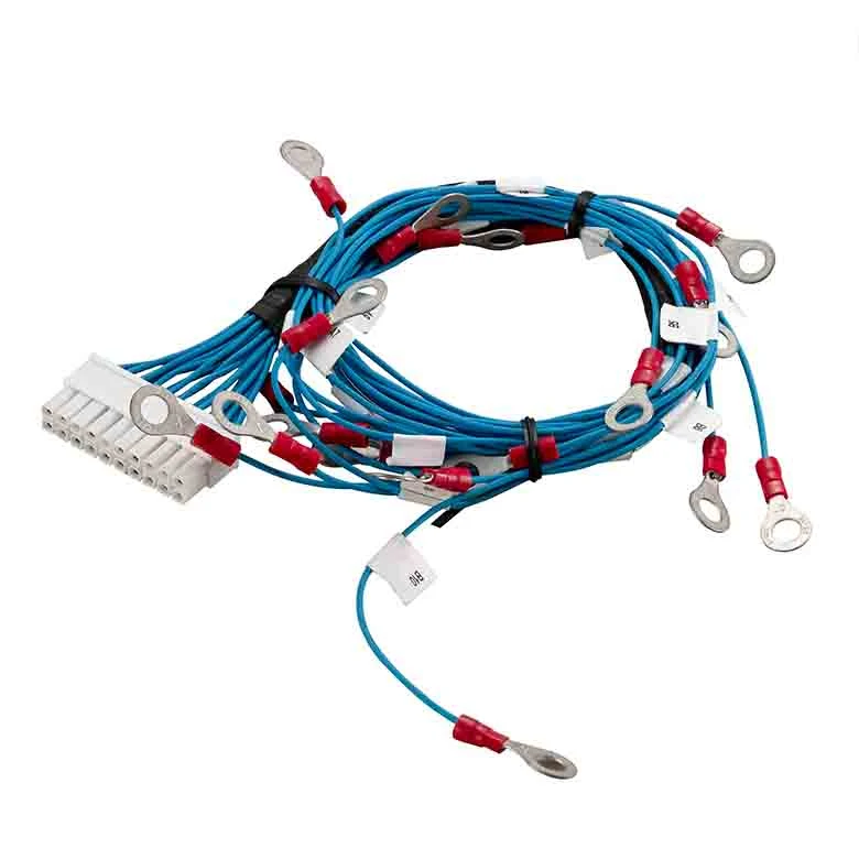 Customized Ring Terminal Connector to Jst Connector Cable Harness RoHS Compliant