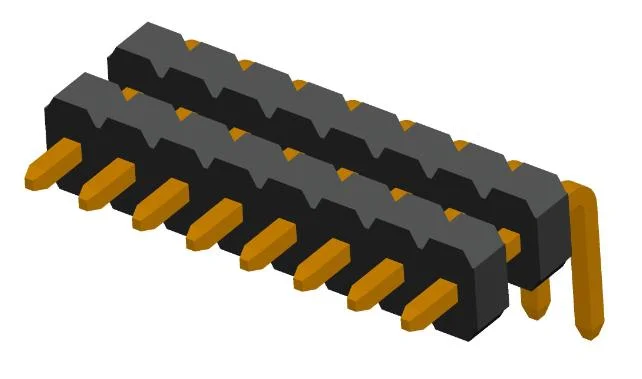Auto Parts PCB Jack Terminal Block 1.27mm Pin Header SMT Type Connectors