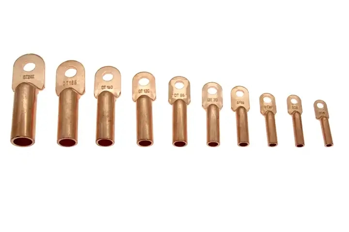 Factory Manufactured Copper Cable Terminal Connector Lug Copper Wiring Lugs and Terminals