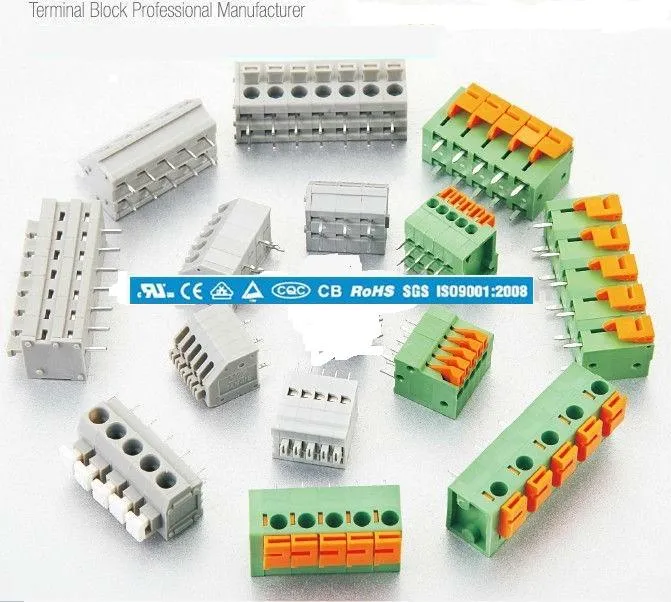 90 Degree PCB 5.0mm Pitch Pluggable Terminal Block