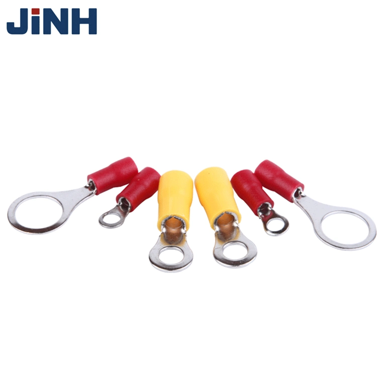 Jinh Insulated Ring Cord End Pin Copper Cable Terminal Lug