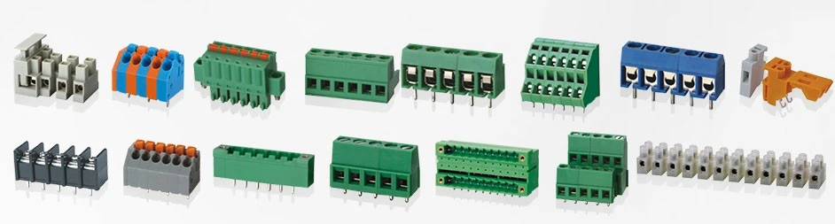 Ce/RoHS Certification PCB Screw Terminal Block 7.5mm (LS705V LS705R) Straight and Curved