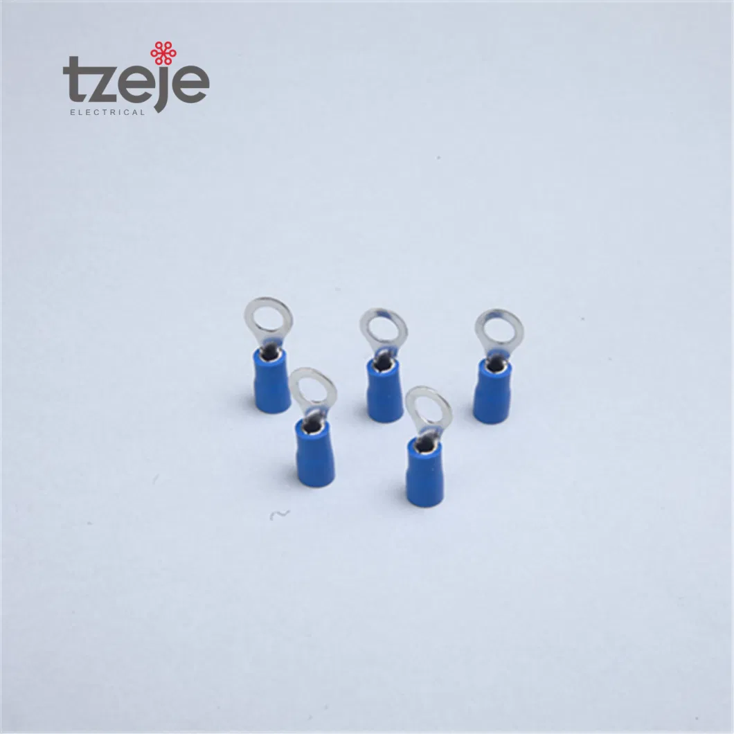 Wholesale Price High Quality Half Insualtion Copper Lug Ring Terminals