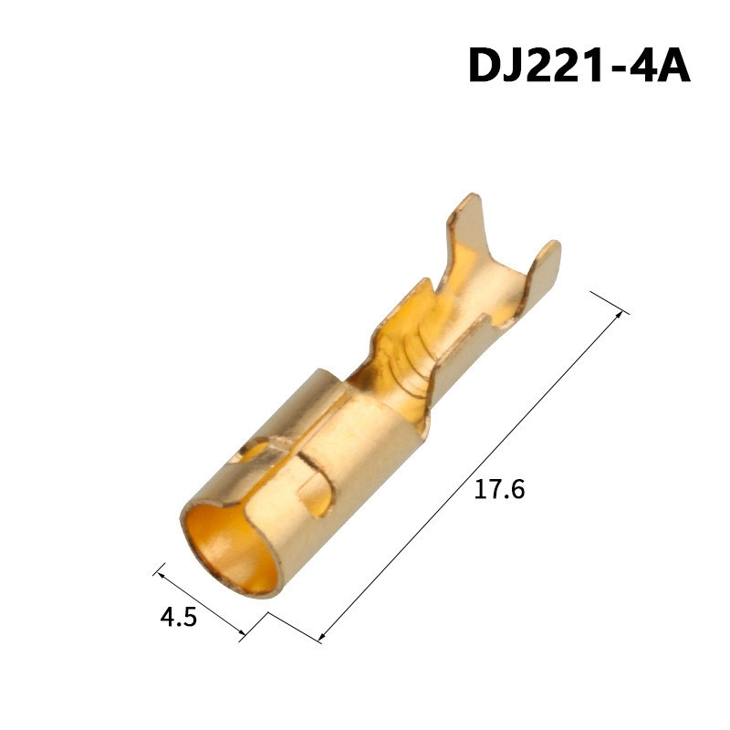 4.0 Bullet Terminal Male and Female Cable Wiring Harness Pair Connector Plug-in Terminal Pluggable Wire Pair Connector Pair Plug-in Connector