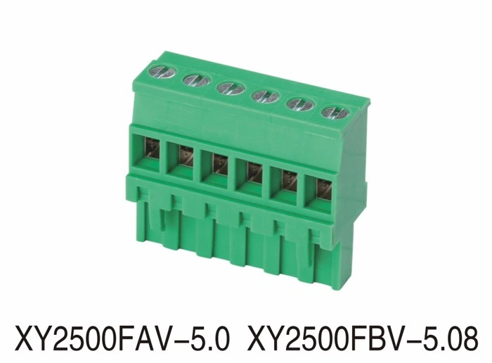 Vertical Type 5.0mm/5.08mm Connectors PCB Pluggable Terminal Block