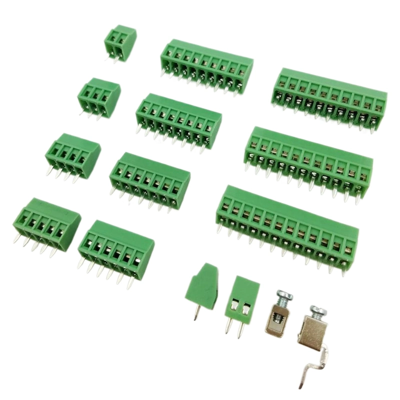 5.08mm Pitch 9 Pin/Way Screw Terminal / Housing / Wafer Connector