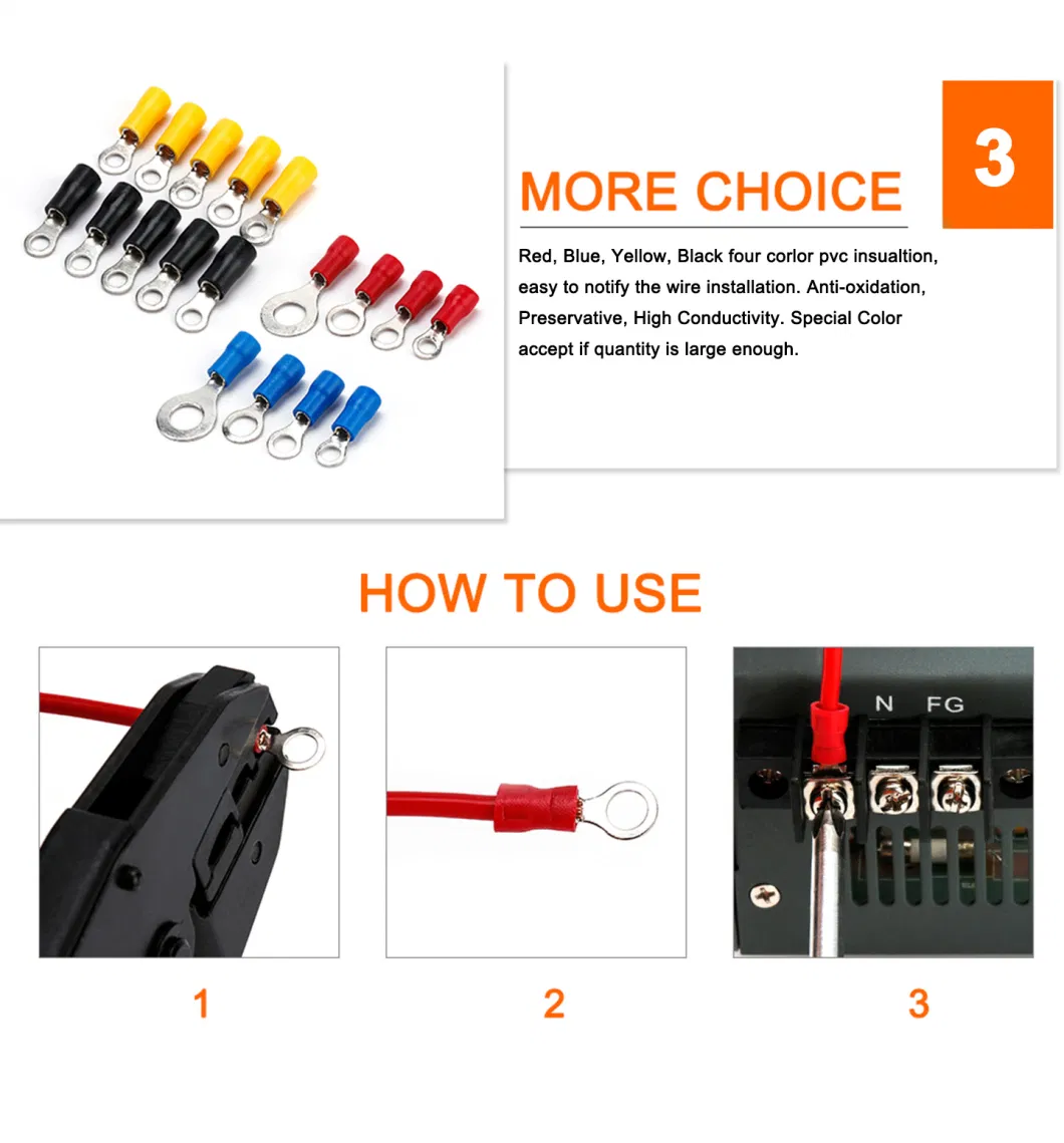 RV Ring Type Pre-Insulated Terminal