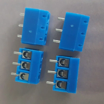 301 3p 5.0mm Pitch Blue Scrwe Type PCB Terminal Block