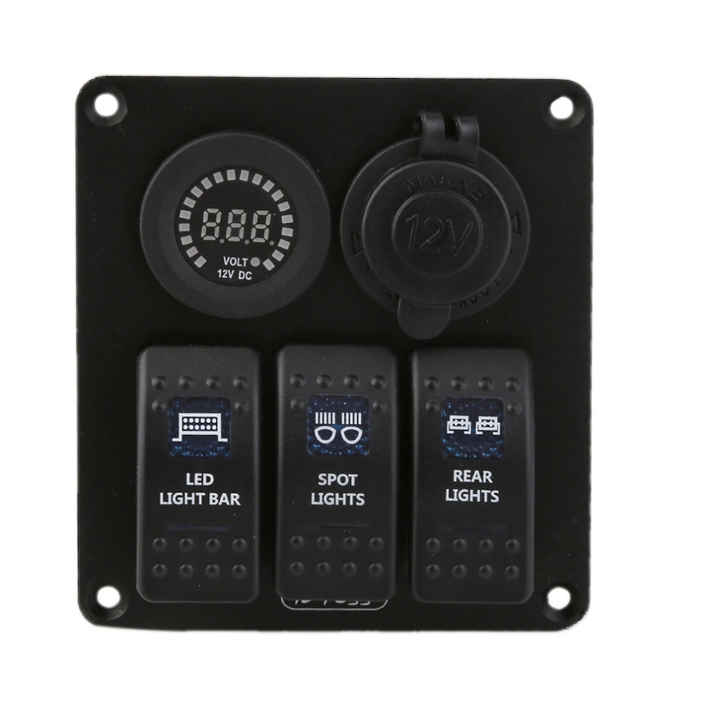 Bus Bar Block 48V 150A Terminals Power Ground Distribution for Car Boat Marine Power Distribution with Ring Terminals