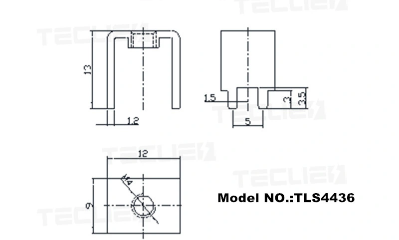 30A M3/M4 Brass Tin Plated PCB Welding Terminal Screw Block SMD Wire Connector