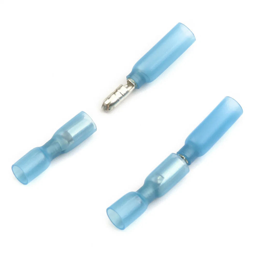 Hampool Supply Waterproof Electrical Wire Splices Heat Shrink Full Insulated Female and Male Terminals Connectors