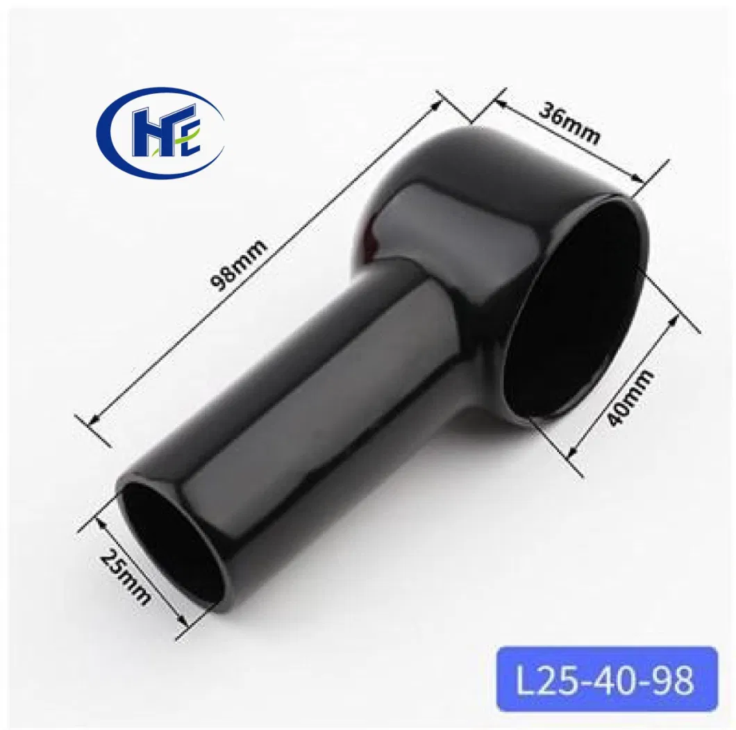 Rubber Lug End Cap Ring Terminal Boot Covers Flexible PVC Cable Terminal Protector Large 150- 200 mm2