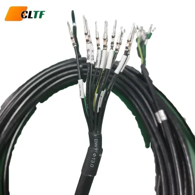 OEM personalizar el conjunto de cables con conector de la terminal de pala de crimpado de máquinas de producción de Cable conector terminal