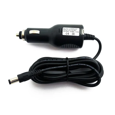 Universal 12V-24V encendedor Plug DC 9V 3.5A Cargador de coche cargador adaptador de alimentación con cable