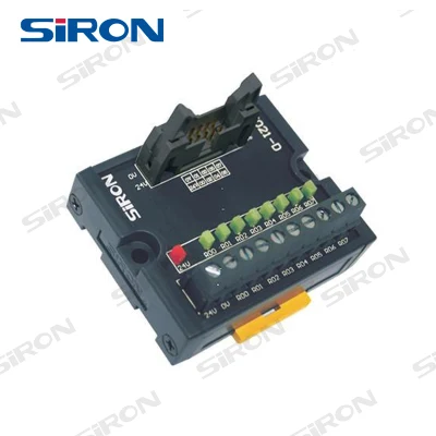 Placa de desconexión de bloque terminal de conexión de dos vías de conversión de 8 bits SIRON T021-D Con luz indicadora