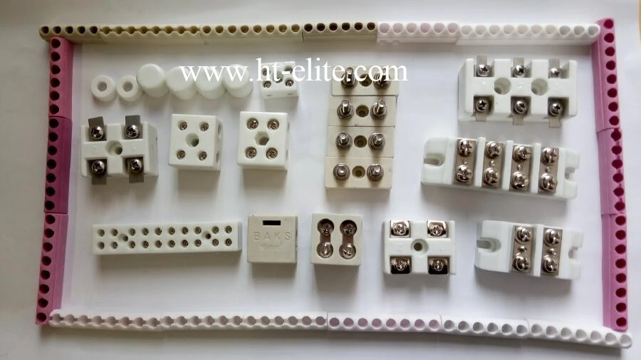 Resistance Wire Heating Ceramic 2 Way Terminal Block